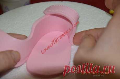 детские сандалики, пинетки, туфельки, сапожки, трафареты|gumpaste baby shoes tutorials,baby booties,templates - Страница 10 - Мастер-классы по украшению тортов Cake Decorating Tutorials (How To's) Tortas Paso a Paso