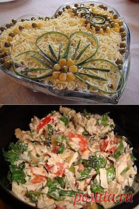 Готовим вкусно с Три И ночкой! 20 вкуснейших салатов