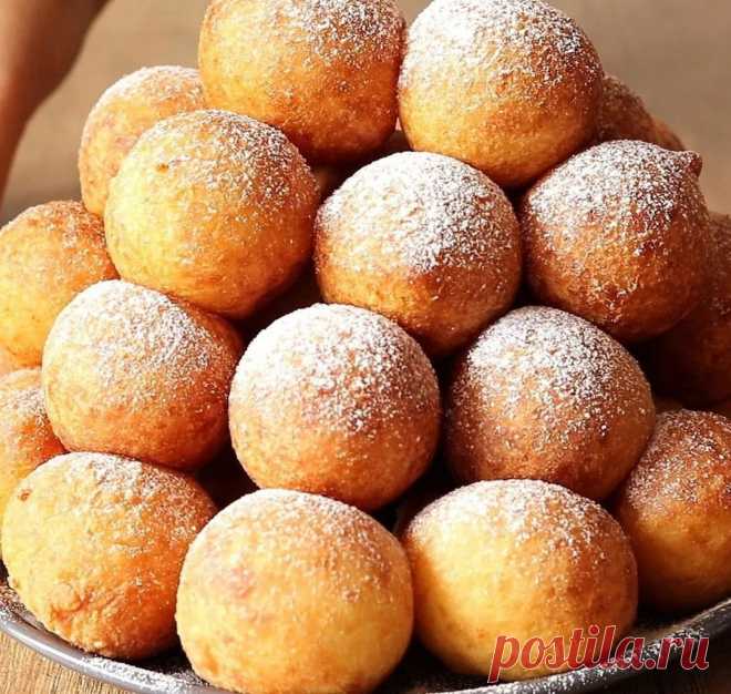 ТВОРОЖНЫЕ ПОНЧИКИ - ШАРИКИ, ВОЗДУШНЫЕ как ПУХ, от Н. ШАКИНКО: