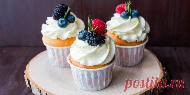 13 рецептов вкуснейших кексов и капкейков - Лайфхакер
