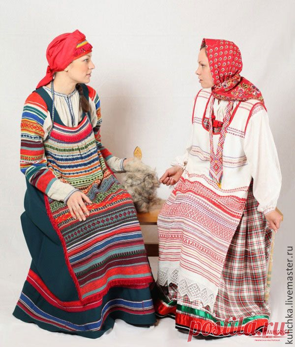 русский народный костюм Смоленской губернии, этностиль - русский народный костюм