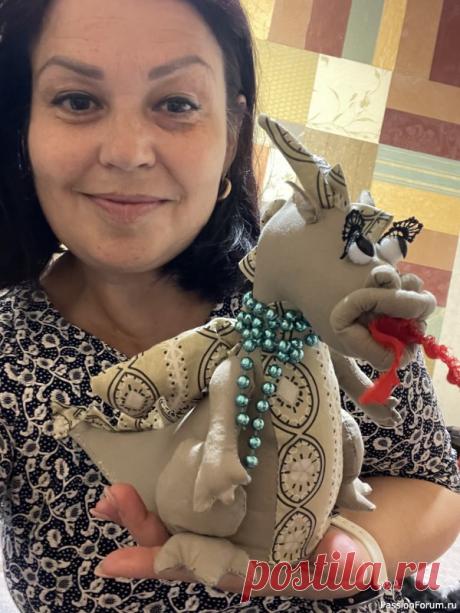 Символ года 2024 Дракон своими руками. Выкройка | Разнообразные игрушки ручной работы