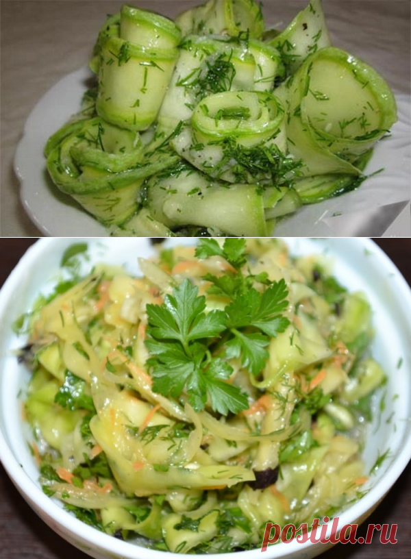 Кабачки с чесноком / Простые рецепты