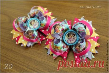 Мастер-класс "Boutique bows" ("Американские бантики") - Ярмарка Мастеров - ручная работа, handmade