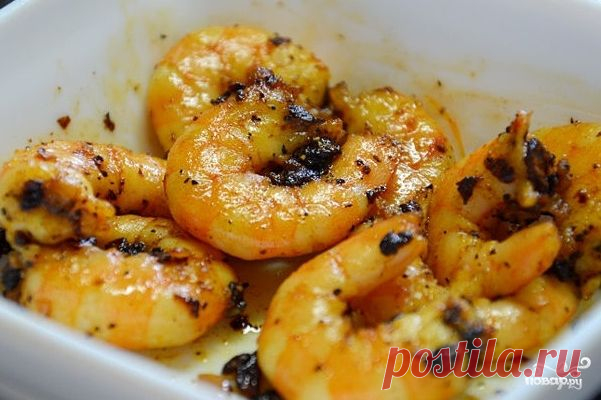 Жареные креветки с луком - пошаговый кулинарный рецепт на Повар.ру