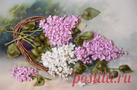 Цветочки сирени - МК от Алены Кеда...