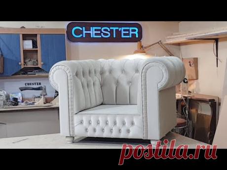Каркас Кресла Chesterfield , 1ч. - YouTube