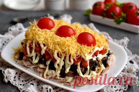 Салат Мясо по-французски