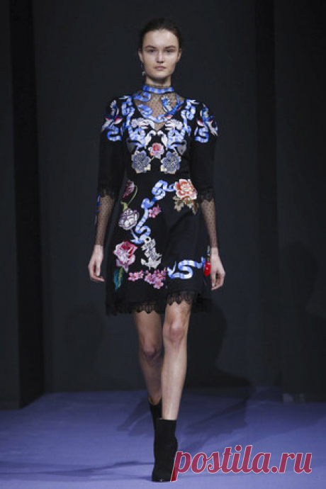 Неделя моды в Лондоне: Temperley London осень-зима 2016