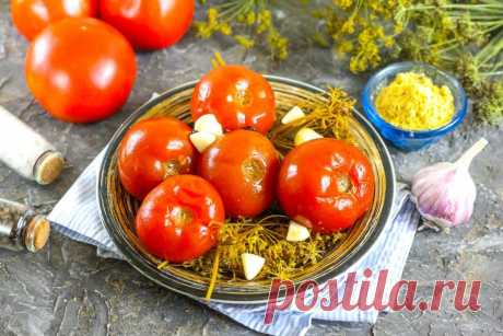 Квашу помидоры с сахаром, хреном и чесноком. Таких вкусных вы еще не пробовали