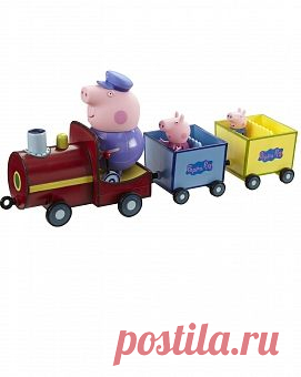 Игровой набор Паровозик дедушкин со звуком Свинка Пеппа (Peppa Pig)