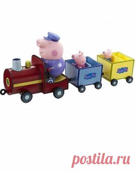 Игровой набор Паровозик дедушкин со звуком Свинка Пеппа (Peppa Pig)
