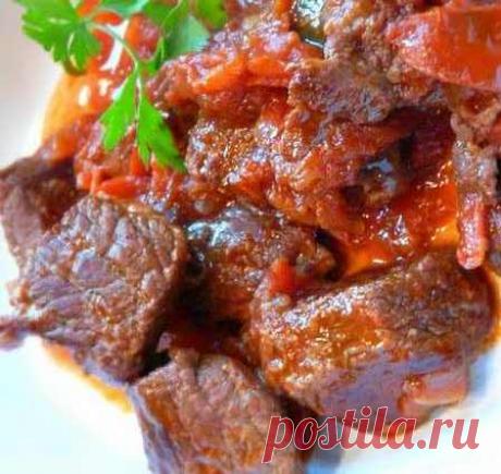 Тушеная говядина в мультиварке - уникальный пошаговый рецепт приготовления