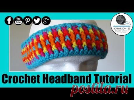 Crochet Cozy Headband Tutorial
