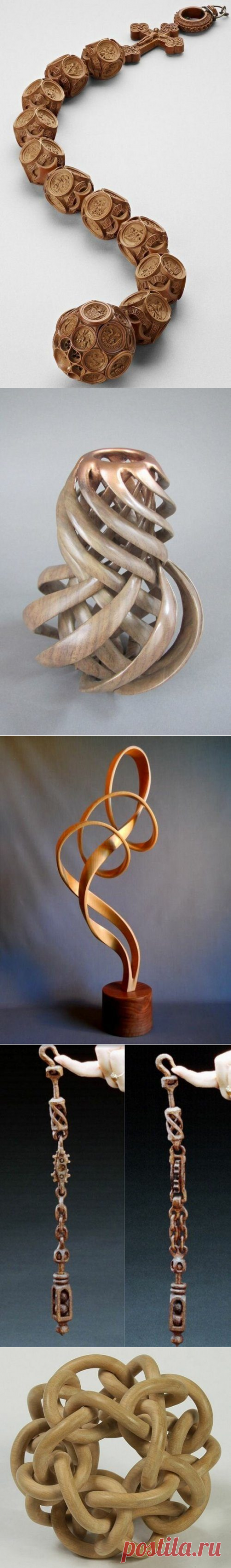 Шедевры, вырезанные из цельного куска дерева / Я - суперпупер