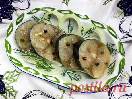 Рецепт скумбрии кусочками в банке в масле и уксусе