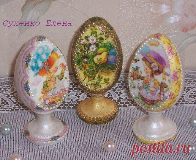 Пасхальные яйца. Мои новые работы
