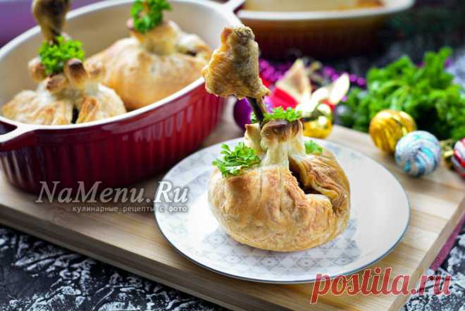 Куриные голени в тесте в духовке с черносливом и орехами: рецепт с фото пошагово