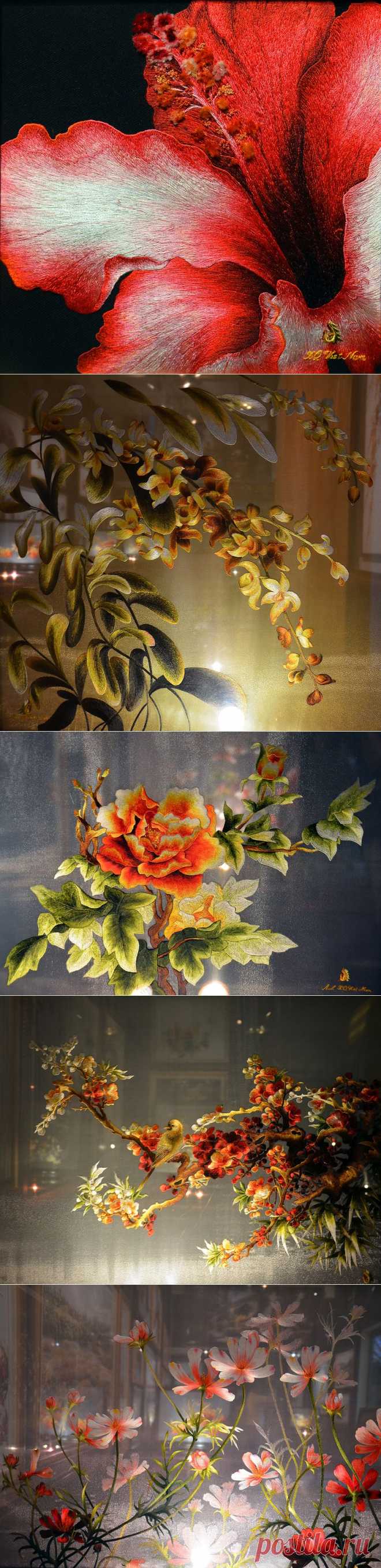 Шелковая фабрика и музей в Далате