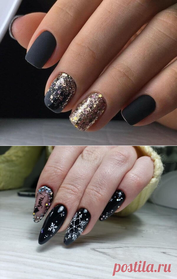 Зимняя история на твоих руках – только красивый маникюр