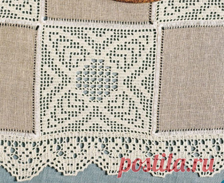 Ажурная кайма крючком: изящное украшение для ваших изделий | Вязание идеи для вдохновения | Дзен