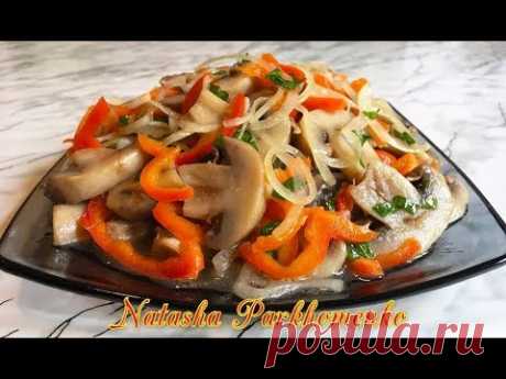 Закусочные Шампиньоны / Закуска из Грибов / Snack From Mushrooms / Простой Рецепт