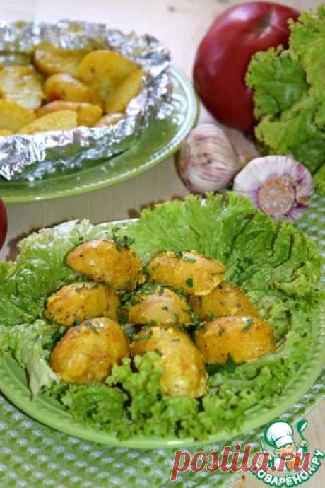 Картофель &quot;Золотой&quot; в мультиварке - кулинарный рецепт