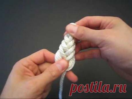 Узел для застёжки клевант.Порядок плетения+видео..
