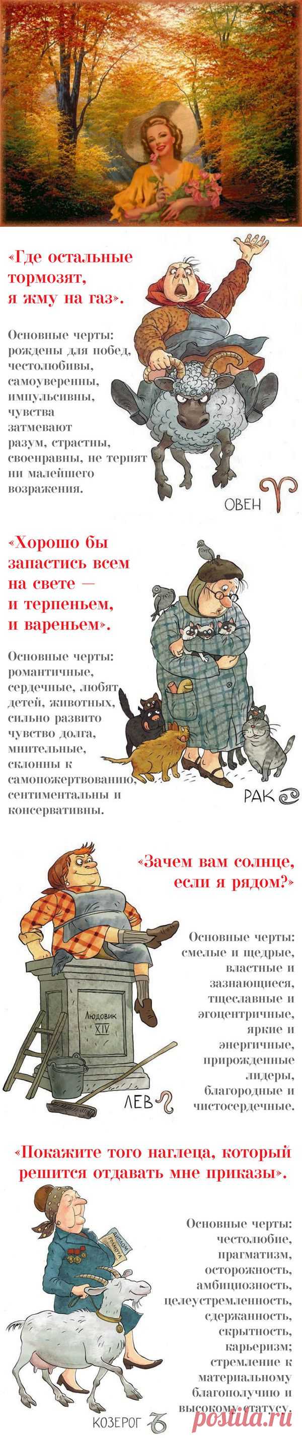 Бабье лето или... как стареют знаки зодиака | Домашняя аптечка