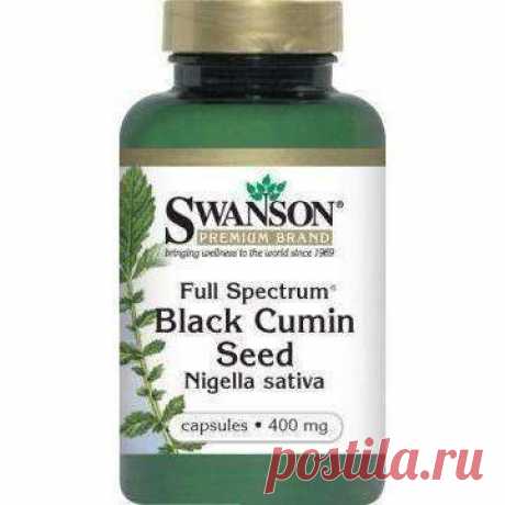 SWANSON Full Spectrum black cumin seed 60 x 400 mg capsules