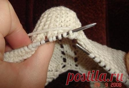 Как вязать следки двумя спицами (Вязание спицами) – Журнал Вдохновение Рукодельницы