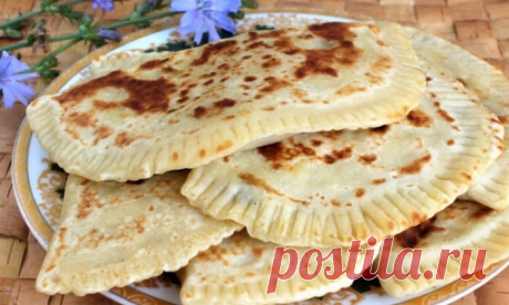 Бесподобные кутабы с картофелем и сыром