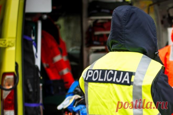 В Риге задержали активистку Елену Крейле за одежду с символикой СССР. В момент задержания в столице Латвии проходило шествие националистов.