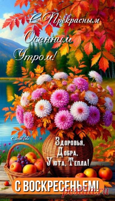 С ДОБРЫМ ОСЕННИМ УТРОМ ВОСКРЕСЕНЬЯ!