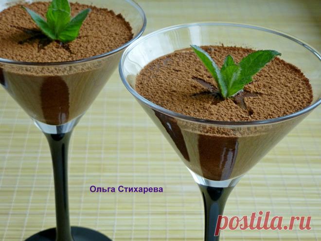 шоколадный мусс....
