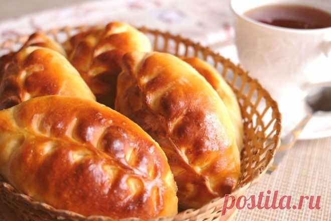 Домашние пирожки с грибами и рисом