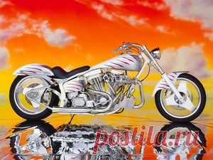 Мотоциклы Harley Davidson фото обои для рабочего стола