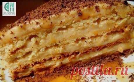 САМЫЙ ВКУСНЫЙ ТОРТ &quot;КРЕМ-БРЮЛЕ&quot; ! Пальчики оближешь...
Очень похож на &quot;Наполеон&quot; 
Тесто:
● сахар-1 стакан
● сливочное масло-1 ст.л.
● сметана-1 стакан
● мука-3 стакана
● какао-2 ст.л
● сода-пол ч.л,погашенной уксусом
Крем:
● 500 мл.молока
● 1 яйцо
●1 стакан сахара
● ванилин
● 3 стол.ложки муки
● 200 г размягченного сливочного масла
● 2 ст л какао
