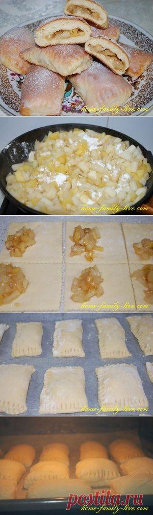 Творожные кармашки - пошаговый рецепт с фотоКулинарные рецепты