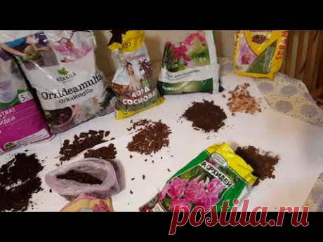 Обзор грунтов для орхидей. Какой лучше выбрать?!!