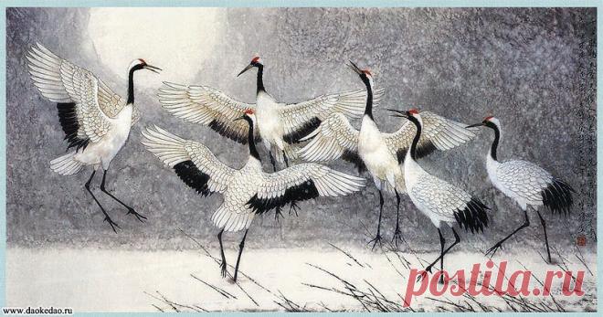 японские журавли
