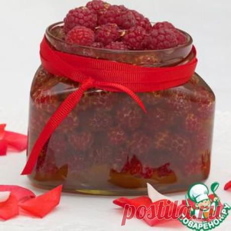 Малина на меду-холодный способ - кулинарный рецепт