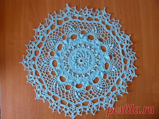 Салфетка "Эмили" в моём исполнении.