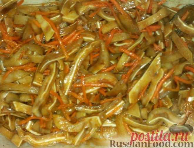 Рецепт: Острые ушки по-корейски на RussianFood.com