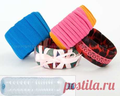 Браслеты из пластиковых бутылок (трафик) / Украшения и бижутерия /