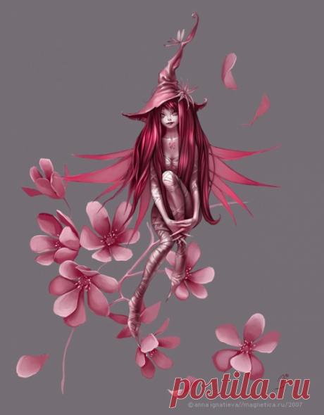 Работы художницы Анны Игнатьевой/ Раздел &quot;Феи&quot; (44 работ) » Картины, художники, фотографы на Nevsepic