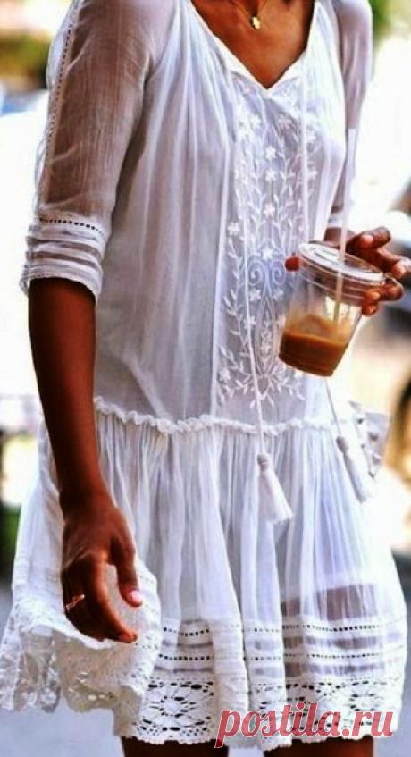 20 шикарных летних нарядов, которые легко и без особых затрат можно сделать самой