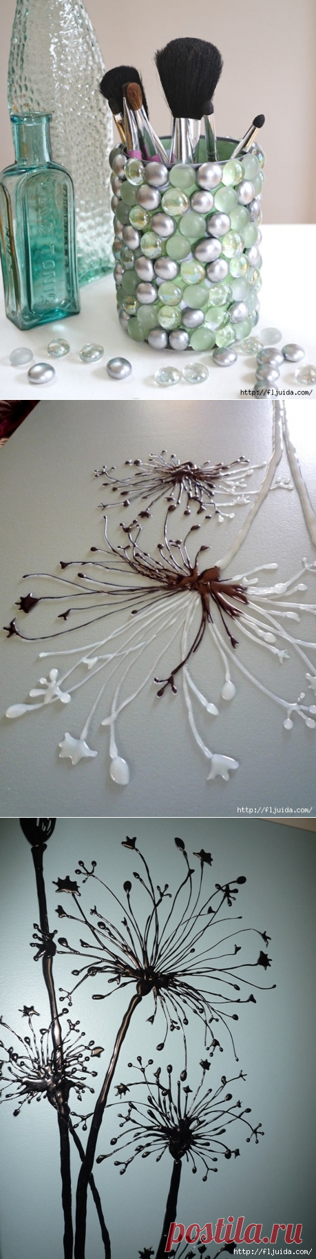 ОРИГИНАЛЬНЫЙ ДЕКОР ГОРЯЧИМ КЛЕЕМ.