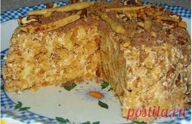 Тортик без выпечки - Простые рецепты Овкусе.ру