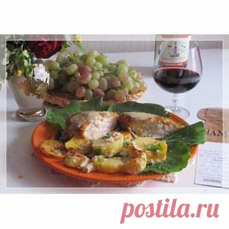 Куриный сюпрем с соусом &quot;Шампань&quot;